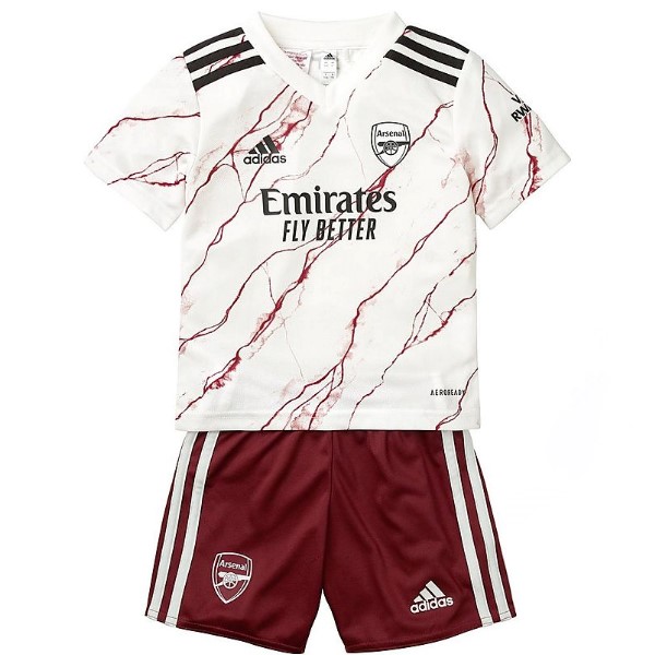 Maglia Arsenal Away Bambino 20/21 Bianco